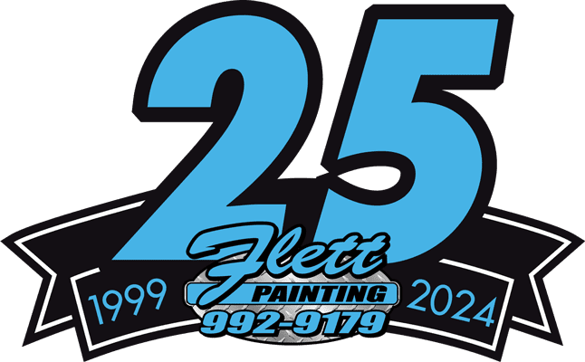 Flett Painting 25th year logo